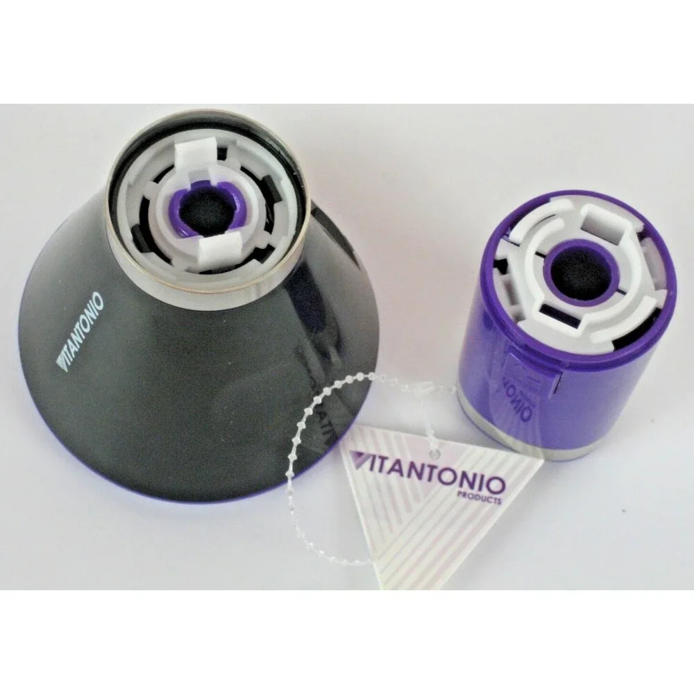 Lot of 2 Vitantonio Vegetable Julienne SpiralizerSlicer w Stainless Steel Blades